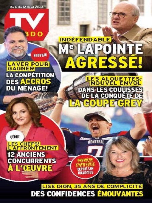 Title details for TV Hebdo by TVA Publications Inc. - Available